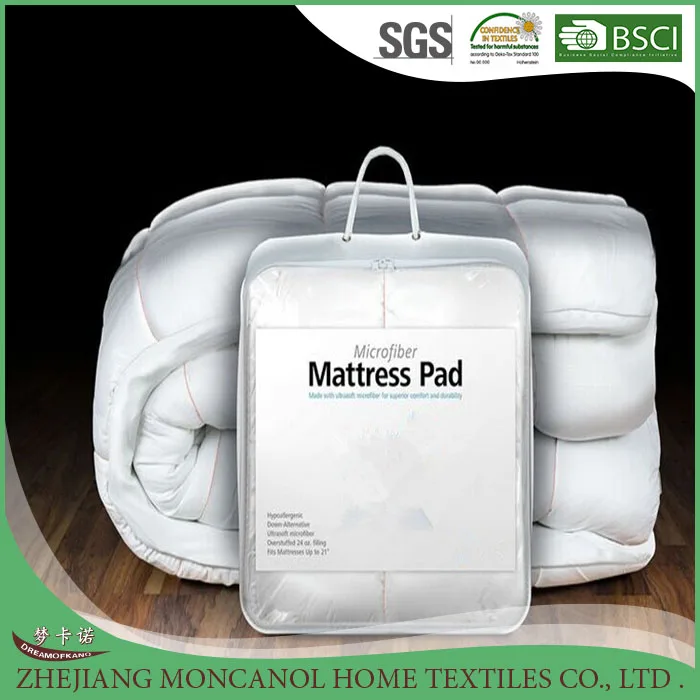 Best Manufacturer Goose Down Alternative mattress cover /Topper ,Queen