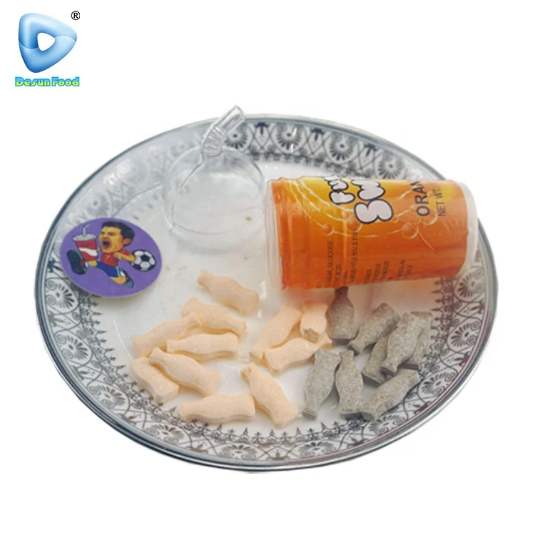 Забавный пресс для фруктов в форме напитка сладкие конфеты с карточкой