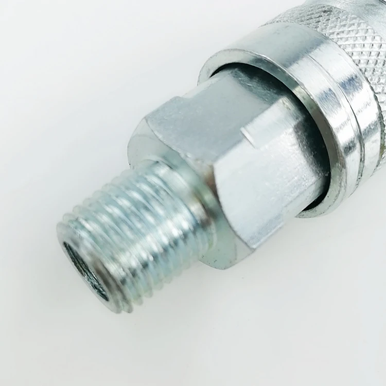 
Israel type IS02-SM-02 series steel air release quick disconnect coupling pneumatic quick coupling 