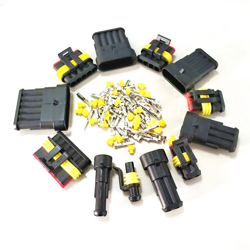 1 2 3 4 5 6 Pin Tyco Electronics Amp Automotive Connectors Adapter for Car 282080-1