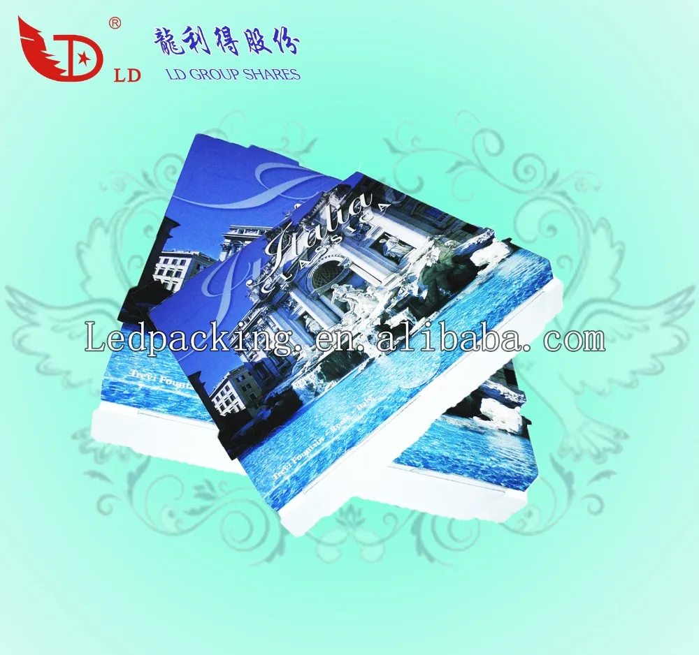 Specializing in the production printed Food Grade frozen pizza box