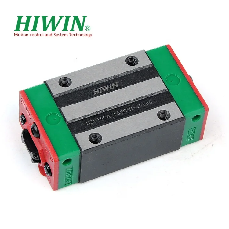 Taiwan HIWIN H15C W15C HGH15CA 15mm HGR15 Block HGW15CA HGW15CC Linear Guide Rail