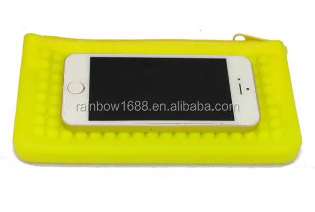 Китае интернет-магазины нескользящие круглая точка сотовый телефон сумка с застежкой-молнией