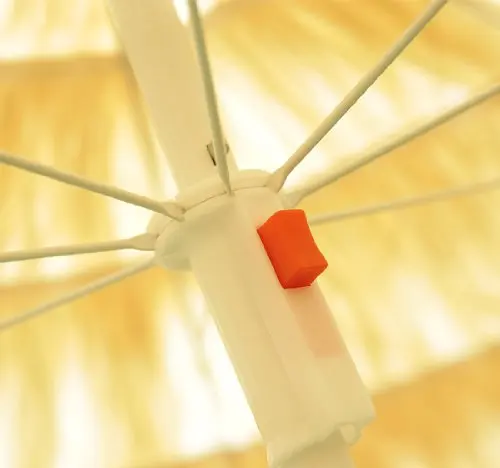 sun protection UV30+ waterproof 6foot 1.8meter normal size hawaii Raffia Tiki straw garden beach  parasols for hotel outdoor