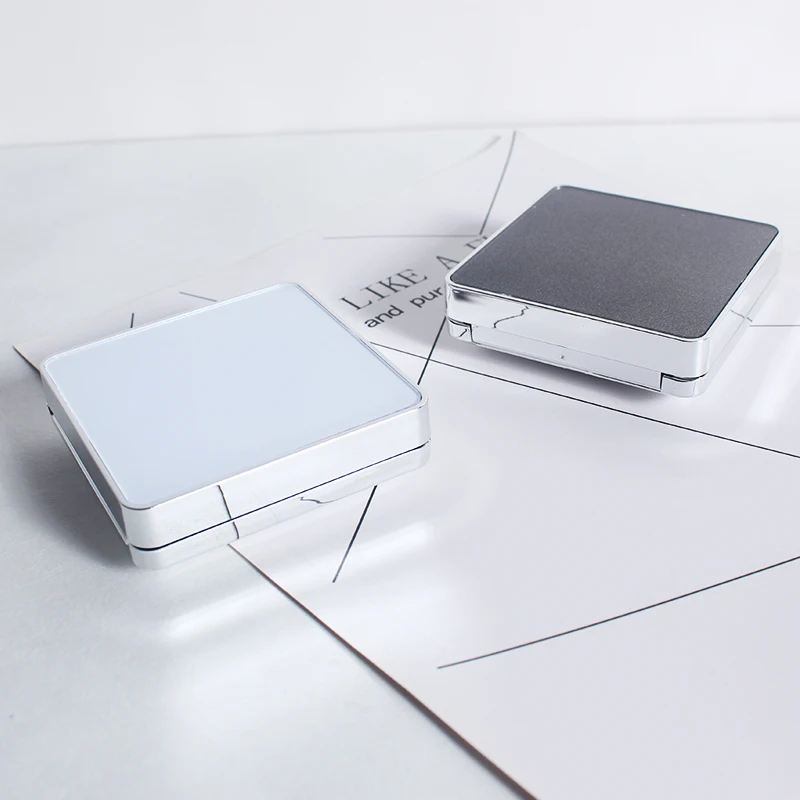 square bb air cushion box magnetic buckle sponge powder puff Custom cosmetic plastic packaging materials