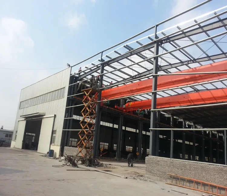 Construction Design Steel Frame Structure Prefabricated Warehouse /Bulidings