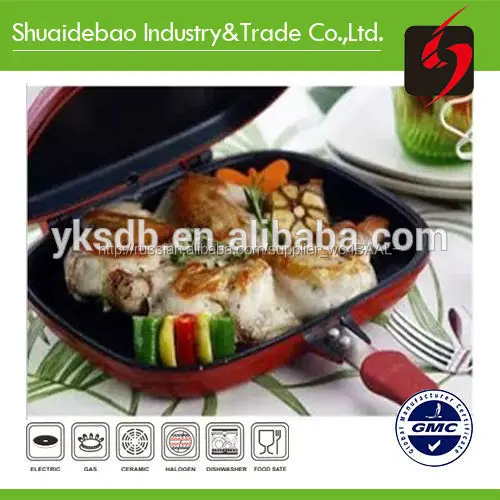 алюминий dessini двойная сторона кастрюли