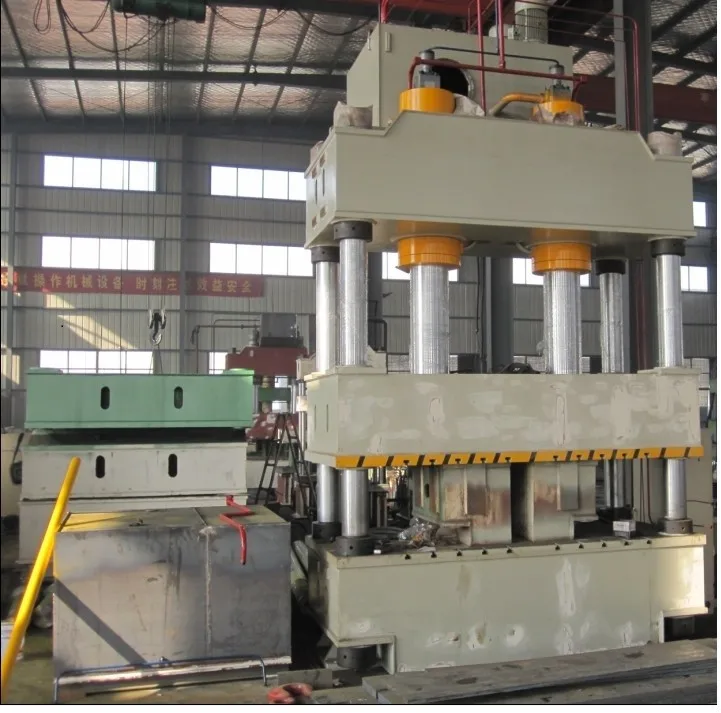 
four column metal sheet stretch hydraulic press, cold stamping machine YW27 
