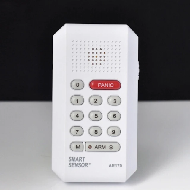Wireless Magnetic Sensor Door Alarm With Anti-Theft Code