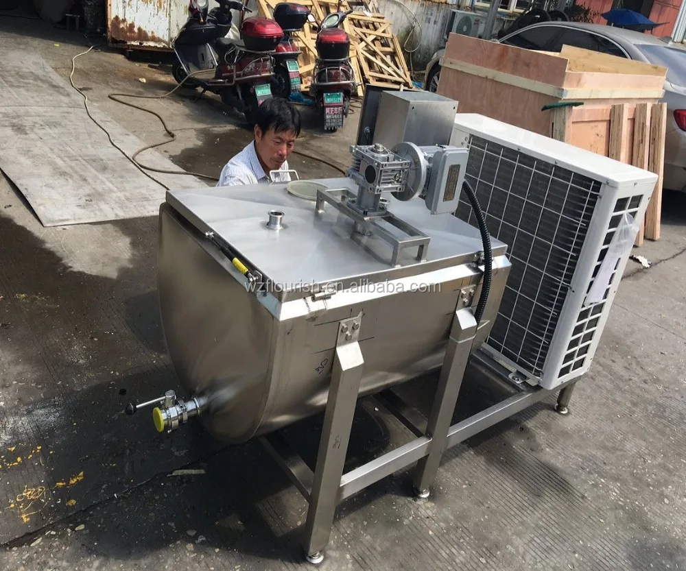 U Shape Milk Cooling Tank