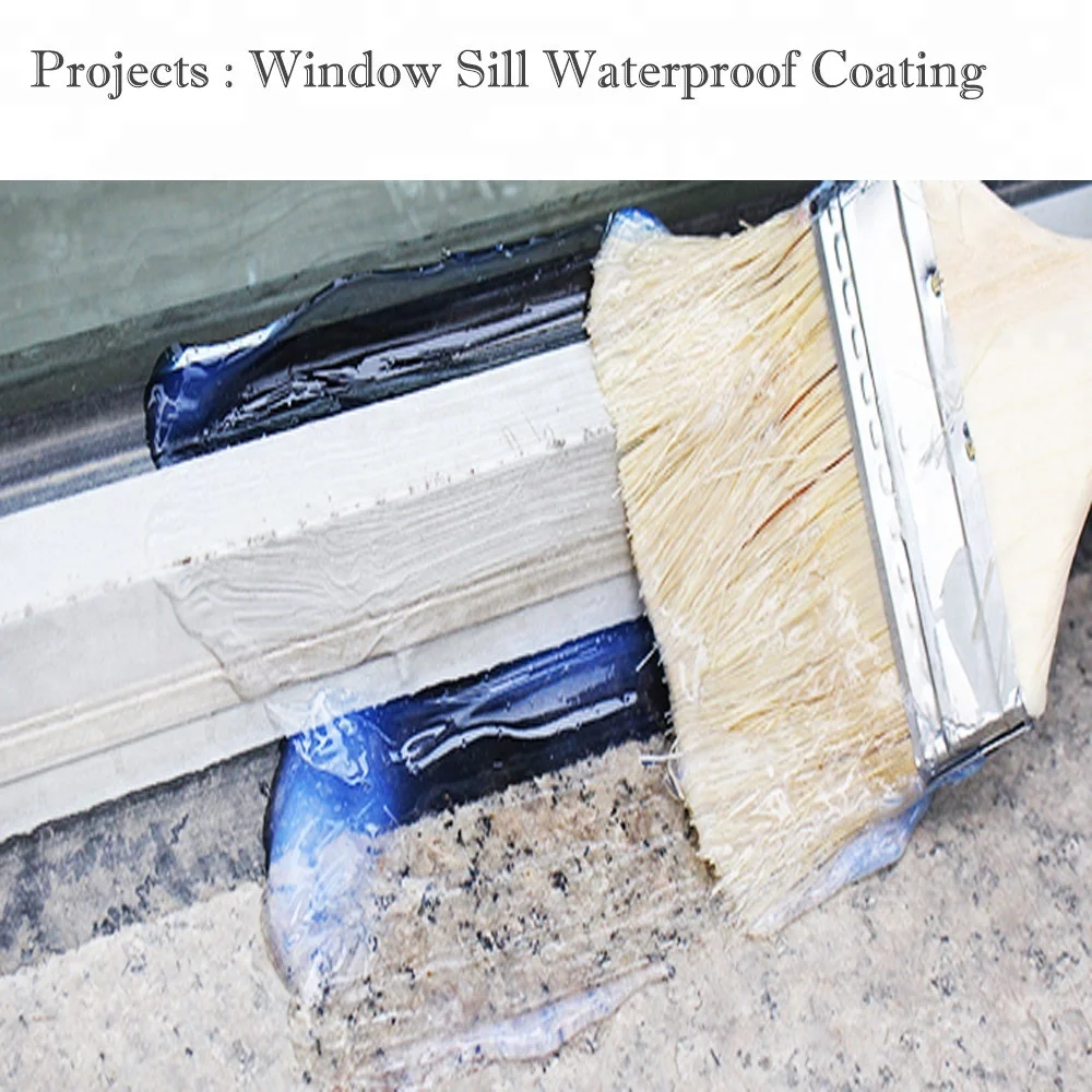 
Transparent Waterproof Coating for Bathroom Roof Wall Corner 