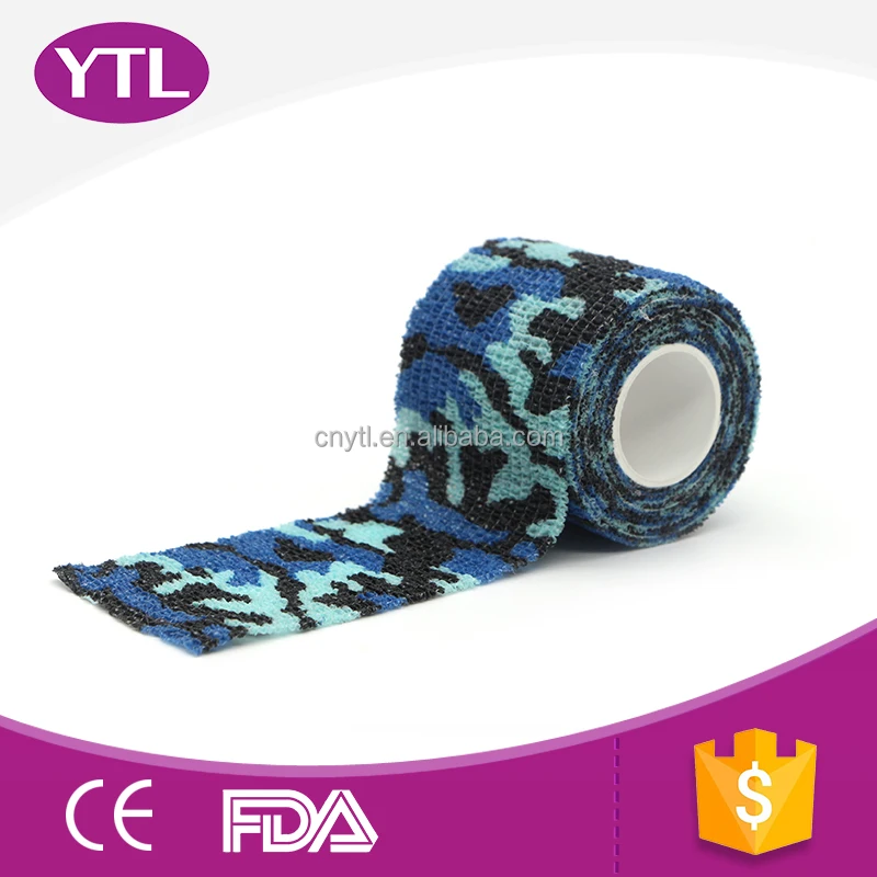 Спортивный уход нетканый эластичный самоклеющийся когезионный бинт