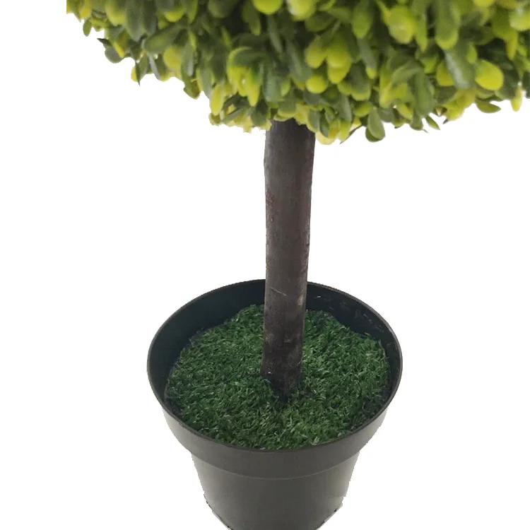 60cm Artificial boxwood ball wreath grass plant topiary bonsai trees