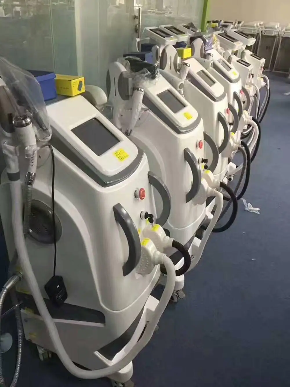High quality beauty equipment new style IPL /OPT/AFT IPL fast hair removal+elight+ RF +laser