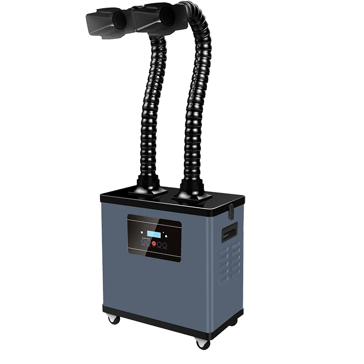 Lowest Price Beauty Salon Hepa Air Purifier , Hair Salon Fume Extractor Machine