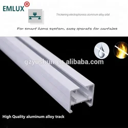 Smart Home Electric Motor Ceiling Mount Curtain Rail ,electric Curtain Track Curtain Poles, Tracks & Accessories Metal 1-6 Meter