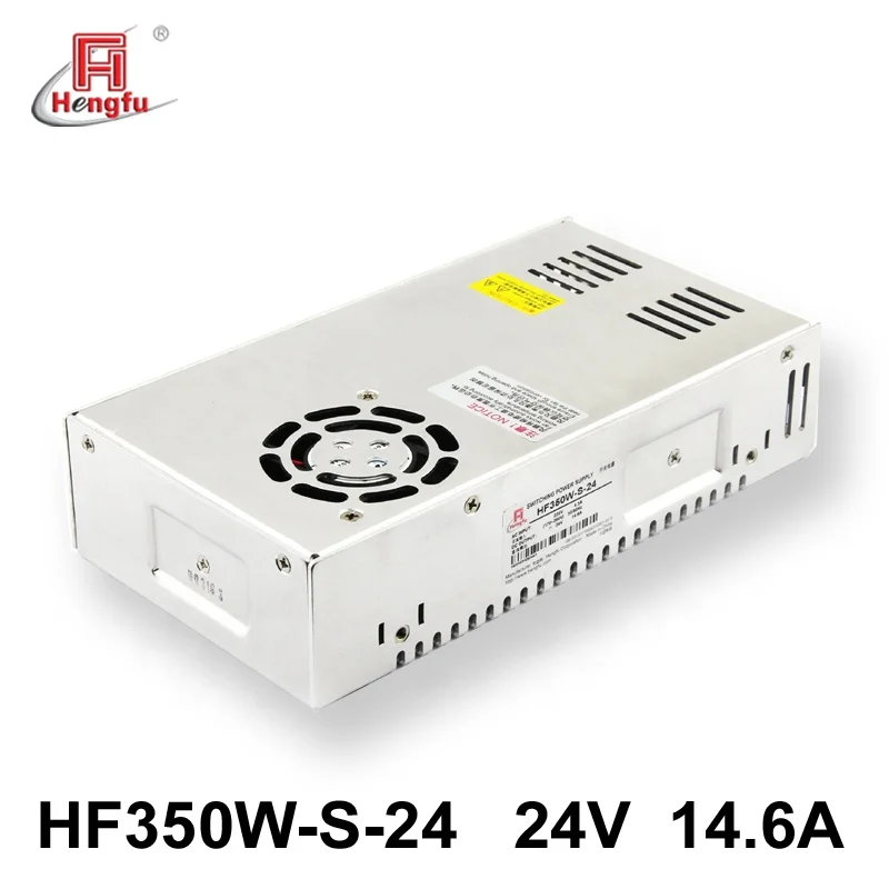 24V 14.6A Hengfu HF350W-S-24 SMPS single output AC DC switching power supply
