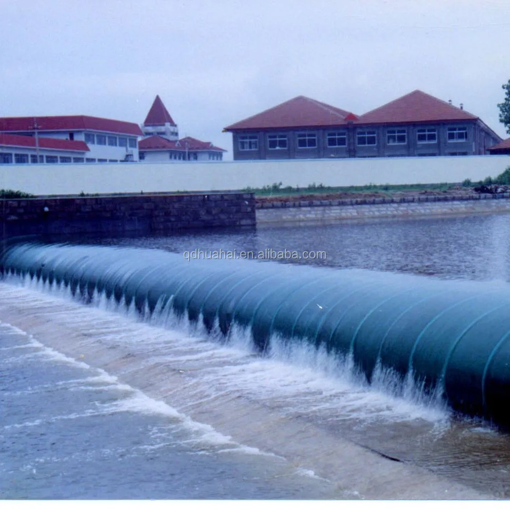 
Air inflatable rubber dam 