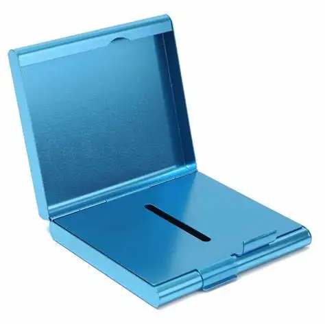
China Lase logo colorful OEM Customized aluminum box metal cigarette case 