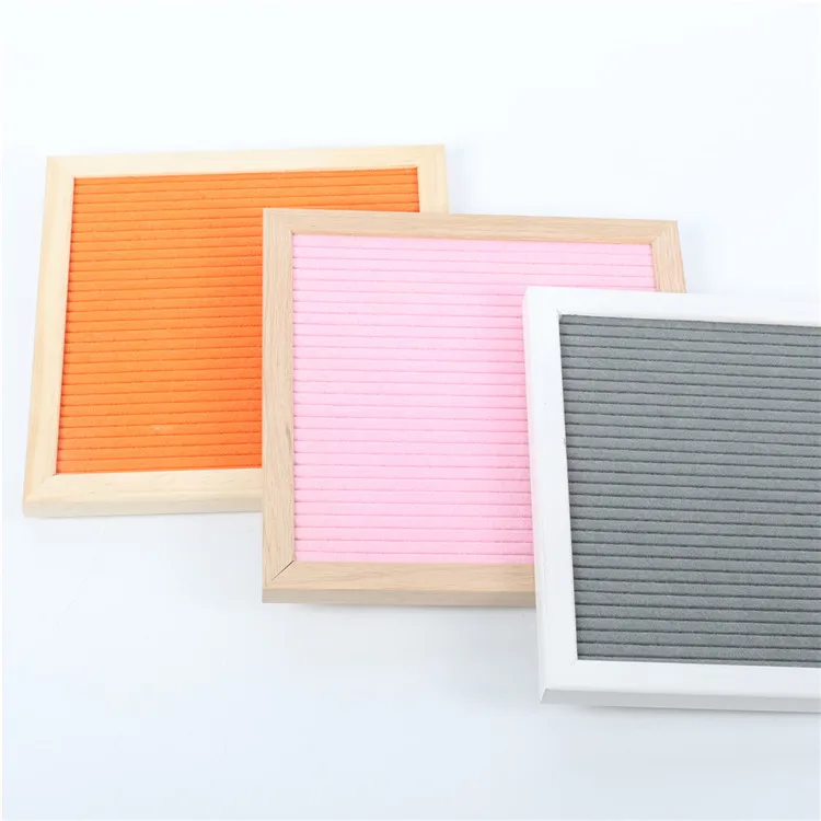 
2018 new product eco-friendly felt message board for home decoration 