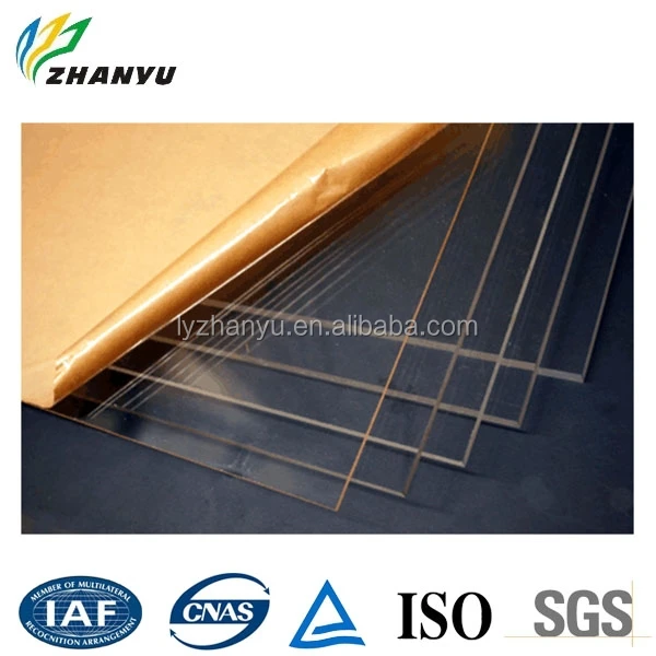 Ясно 2 мм до 100 акриловые Pmma оргстекла листы производитель в китае