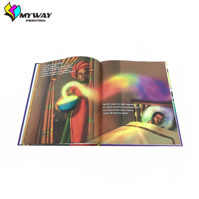 Best color hardcover book printing in China