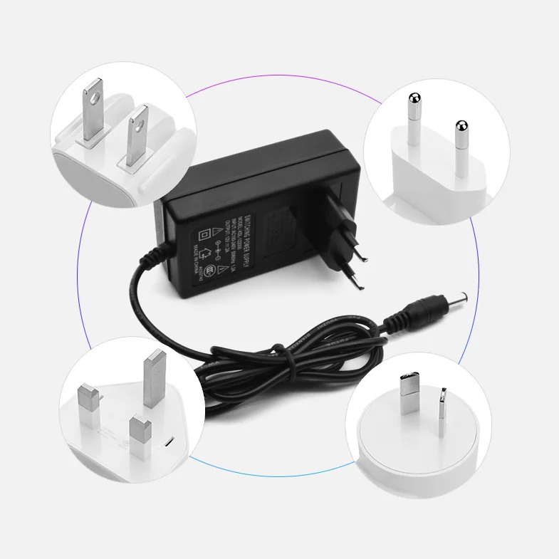 
AC DC Power Adapter 12V 13V 400Ma 0.5A 1A 2A OEM Input 100 240V AC 50/60Hz Power Supply Adapter 