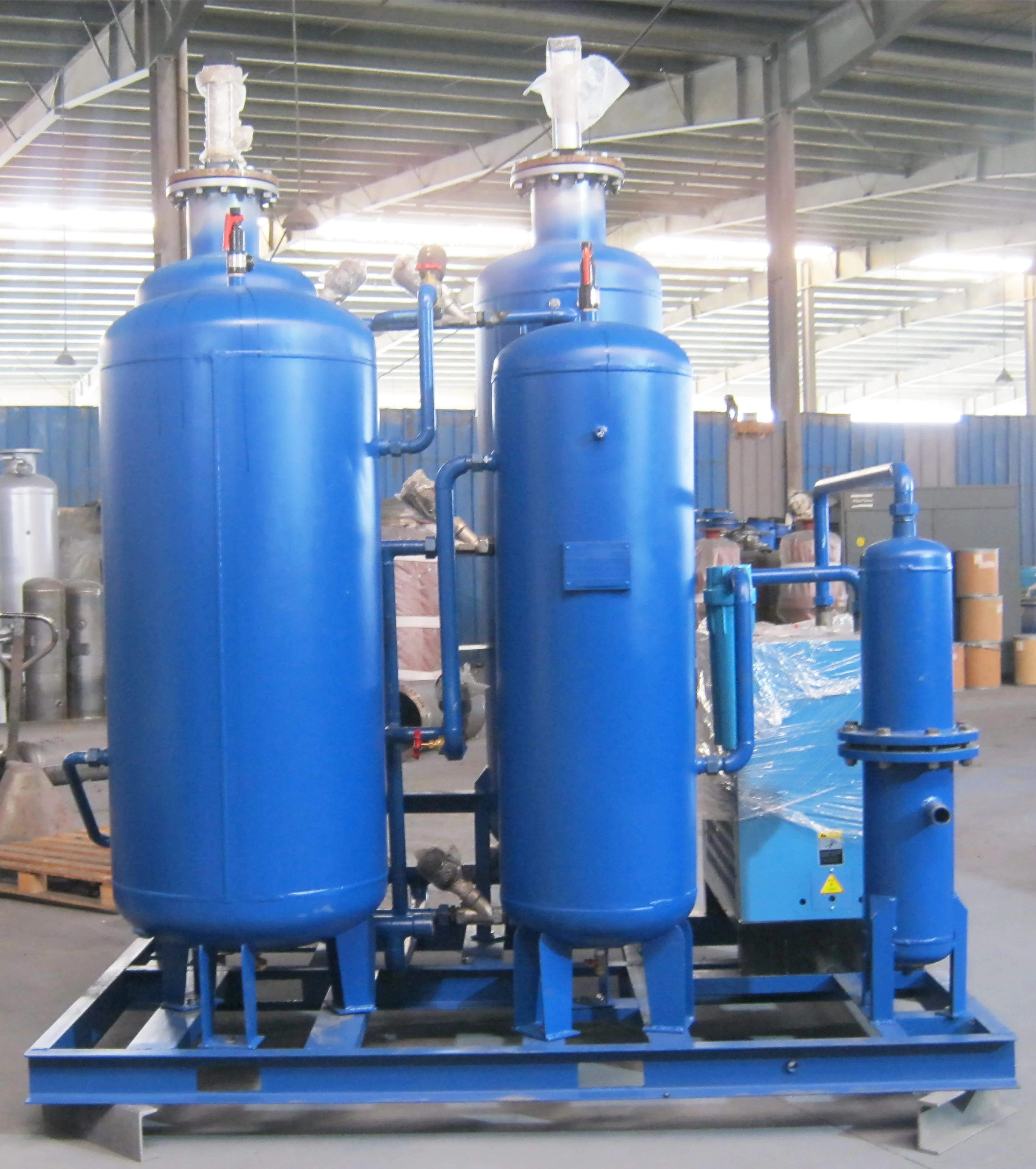 pressure swing adsorption nitrogen generator for laser cutting