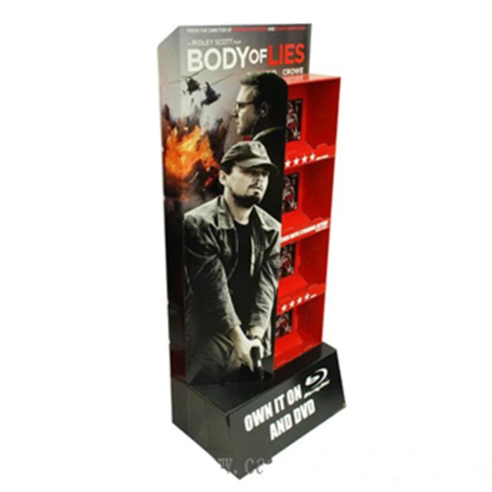 2024 New HOT New Free New Custom Design High Quality Promotion Recyclable Dvd Point Of Purchase Display