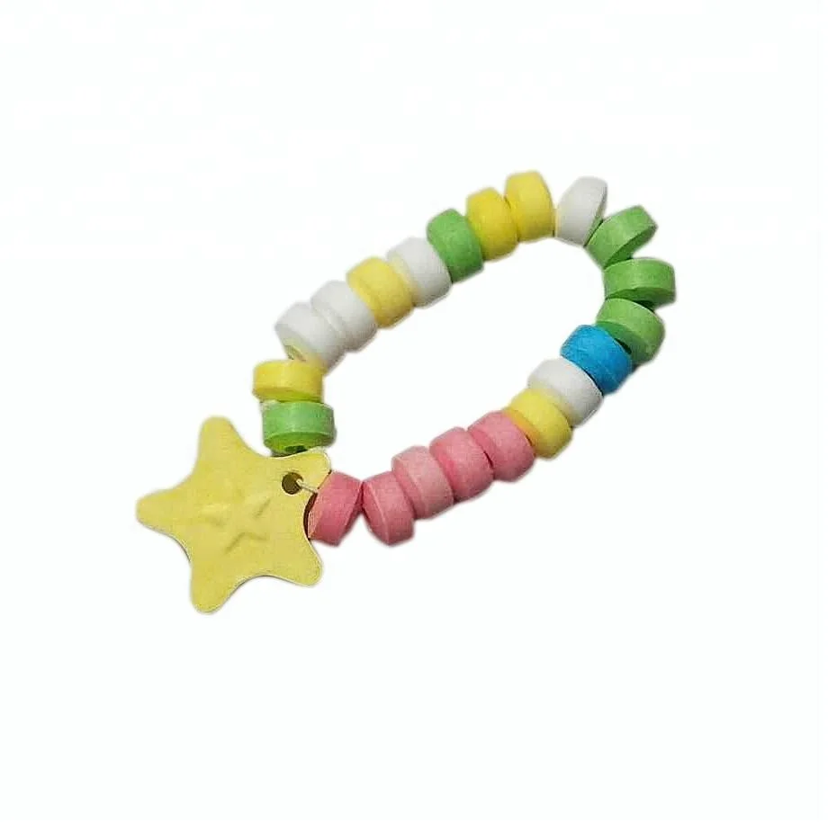 14g butterfly shape fruit press candy bracelet tablet sweets