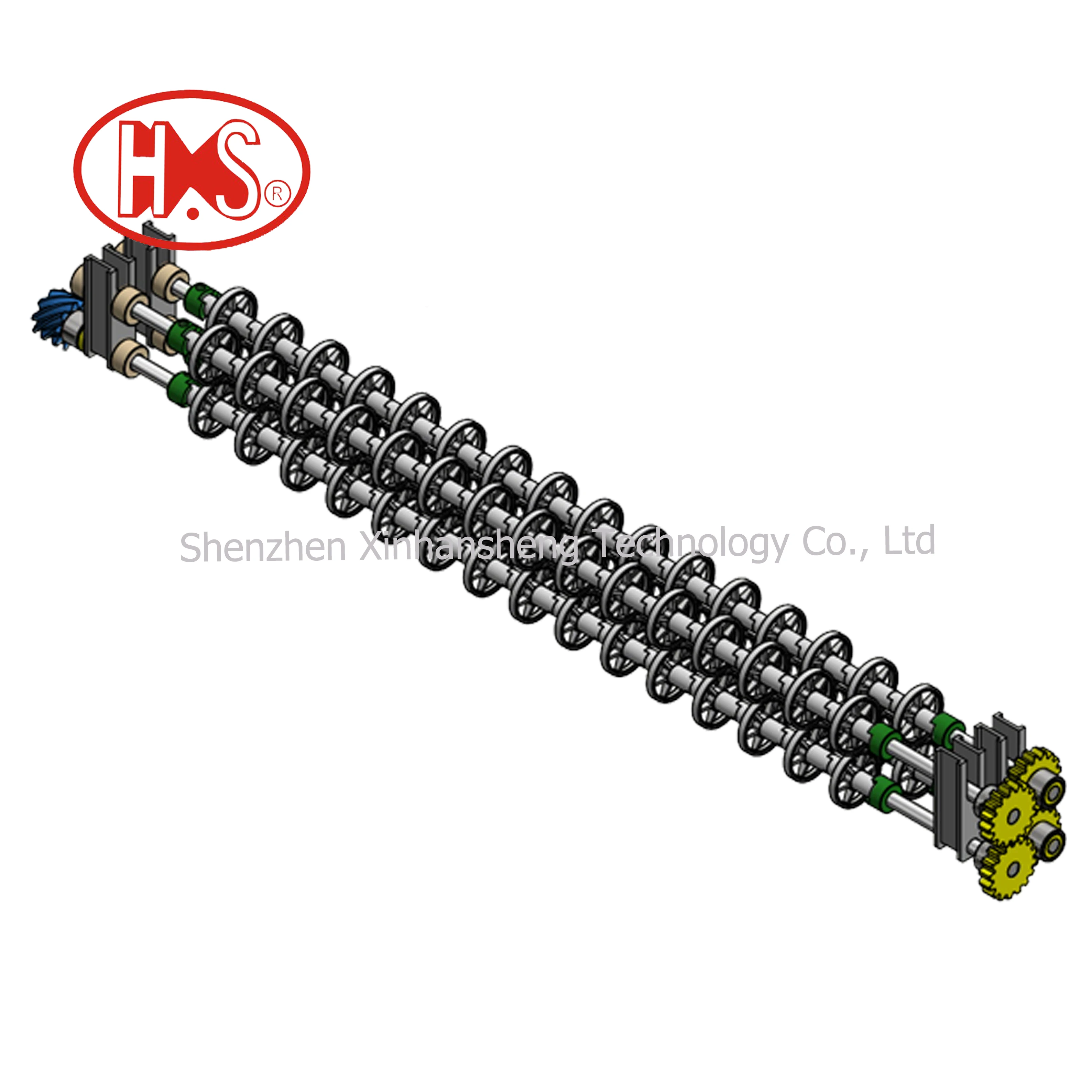 Taiwan PCB equipment Ampoc flexible conveyor transmission parts roller conveyor parts