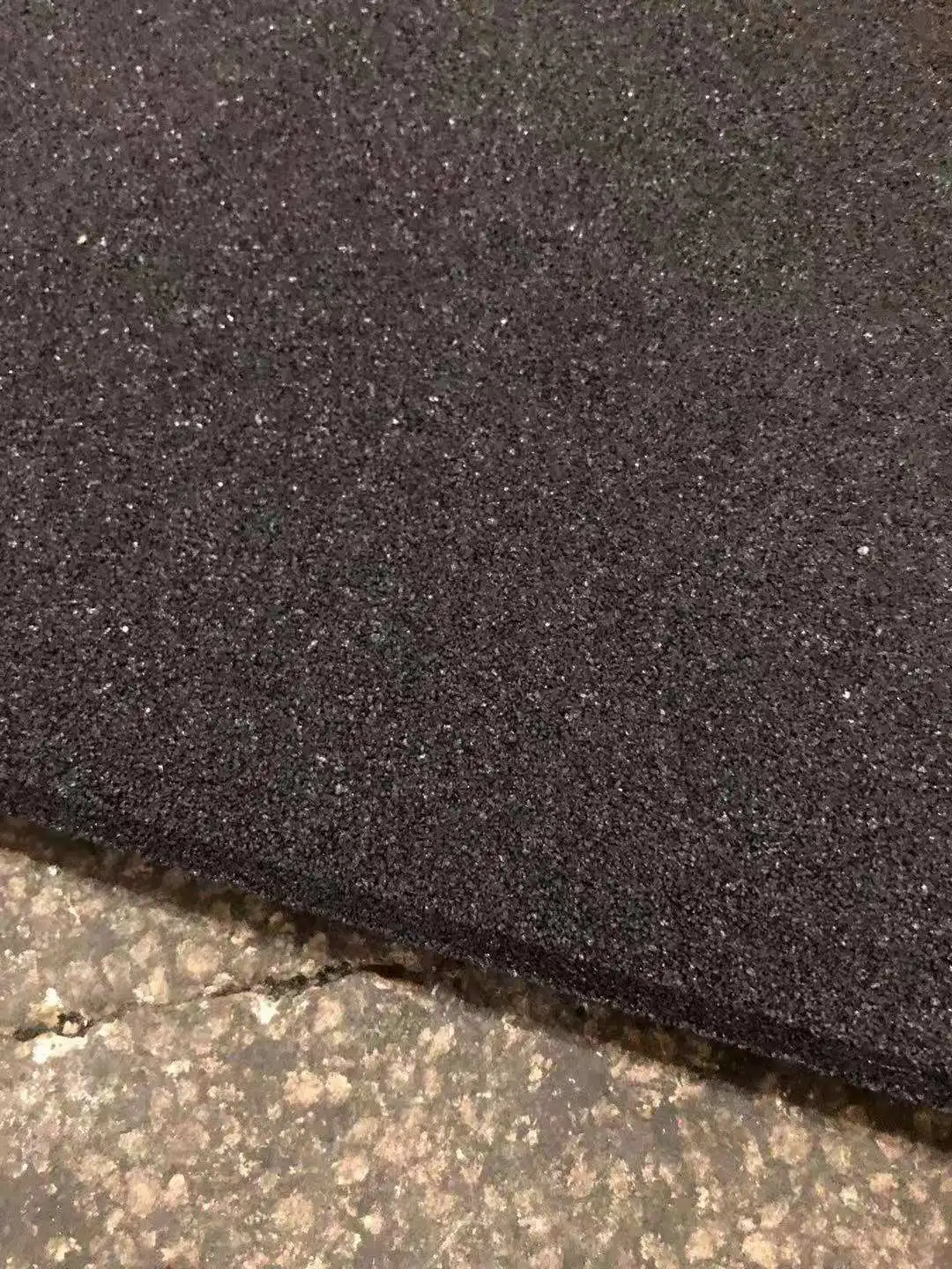 Recycled rubber flooring bricks for gym/ gym ruber flooring  mat