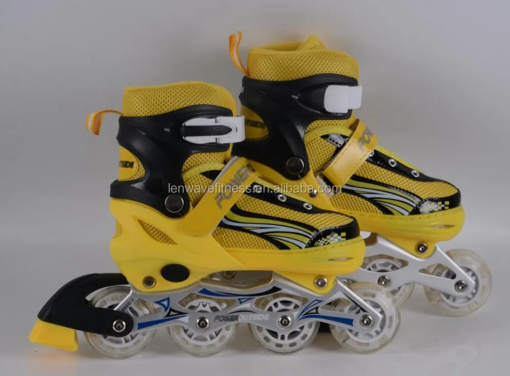 low price adjustable flashing roller skate