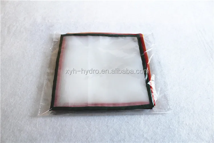 All mesh hash bag powdered dust pressing screen 8 microns/8colors for your choice 30*30cm
