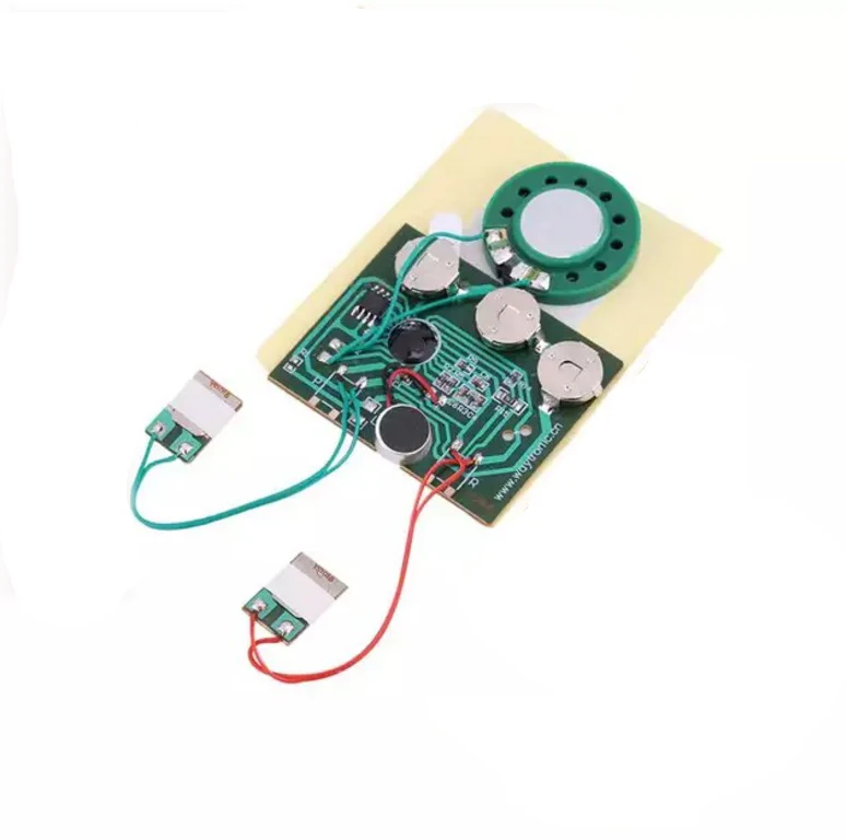 recordable sound module for greeting card, photosensitive sound sound audio music recordable board recorder chip pro