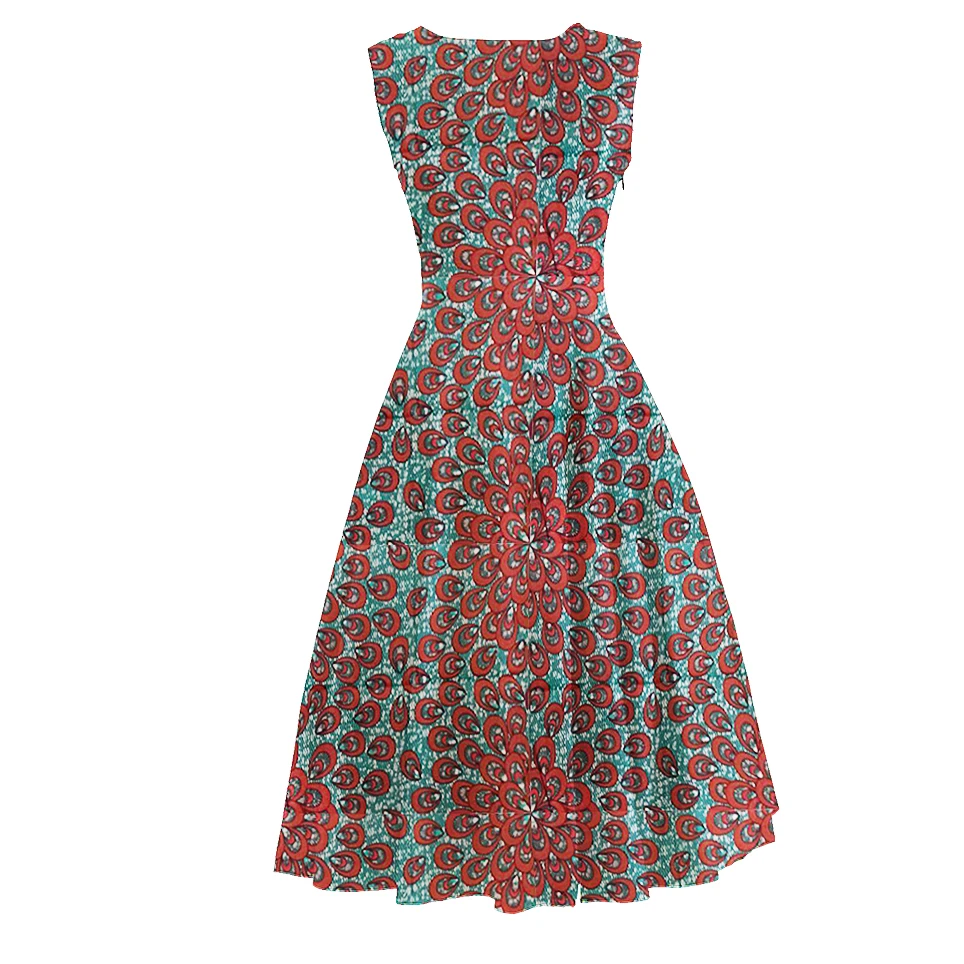 wholesale OEM small quantity custom design african wax women clothing