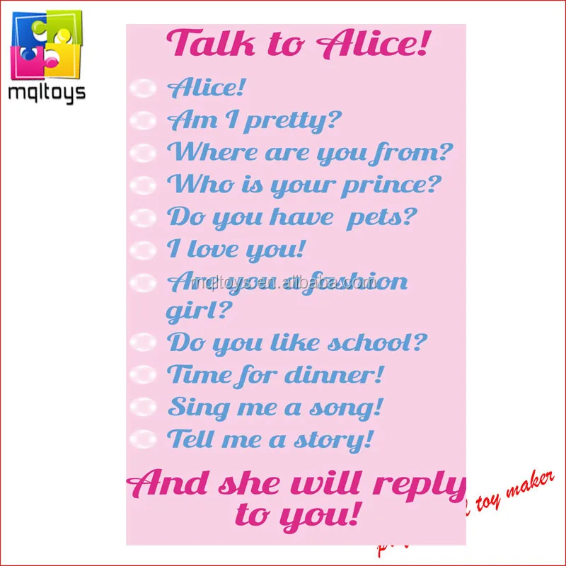 Attractive voice record princess doll story girl doll functional baby doll