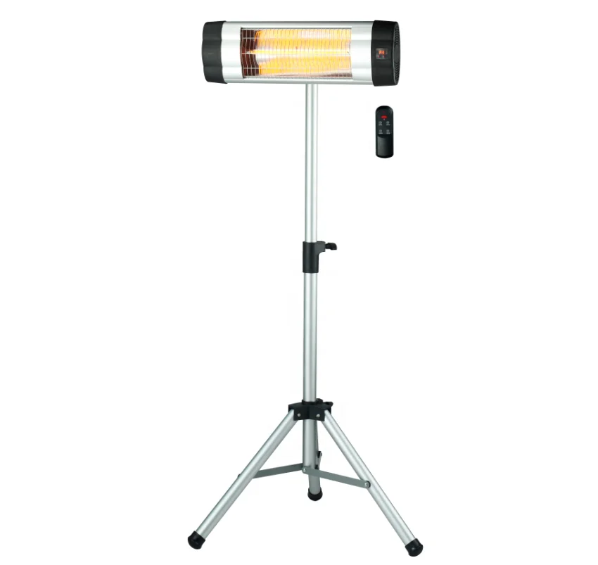 New design garden freestanding waterproof carbon fiber  far infrared patio heater with 24 hours timer