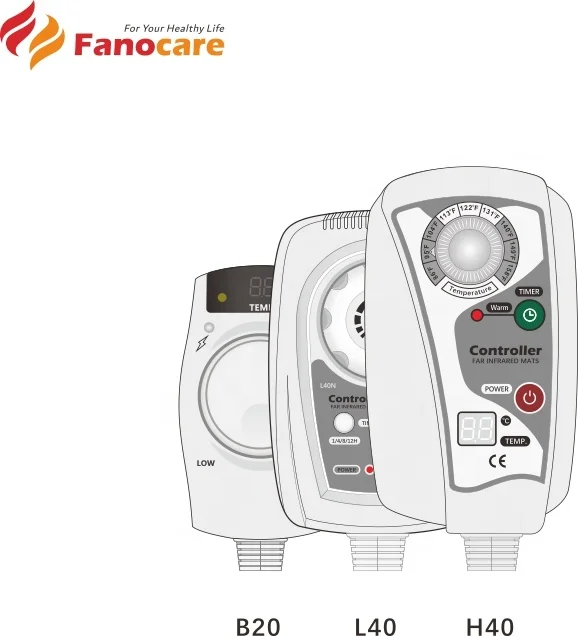 PEMF Far Infrared Negative Ion Tourmaline Amethyst Back Pain Relief Mattress Mini Medical Heating Pad