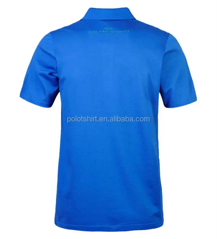 OEM Male double mercerized cotton polo shirt