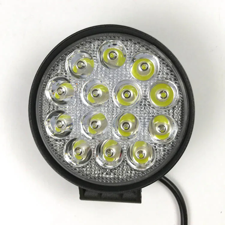 4X4 accessories 42W 14 dots led work light for car offroad