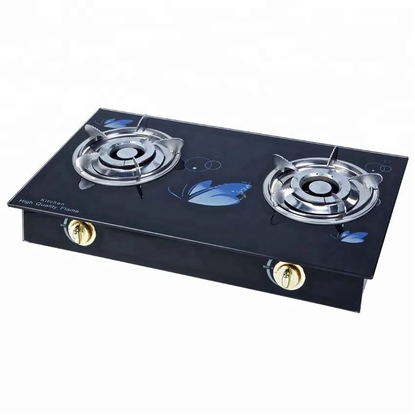 
Factory wholesale double burner gas stove for home use DGC-208AG 