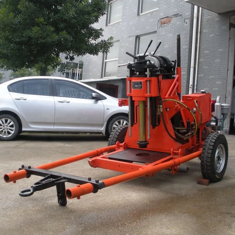 
GY-150B Small Portable Trailer Mounted Water Well Drilling Rig 