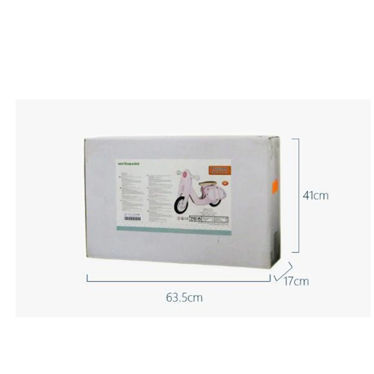 New Arrival Customizable Pink Color wooden kids bike wooden running toy Balance Bike