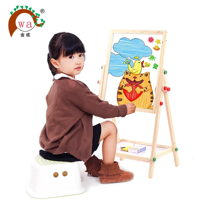 
Double sided big painting easel/wooden easel for kids 