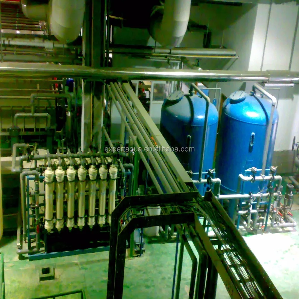 river water treatment plant with ultrafiltration system