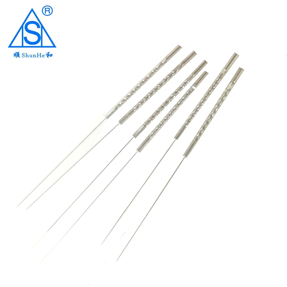 Shun he Brand Aluminium/Copper handle(pipe) acupressure needle with tube