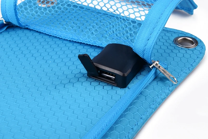 ECEEN Solar Powered Bicycle Backpack with 7W High Quality Sunpower Solar Panel Charger with Water Backpack