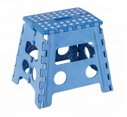 Factory price small non-slip surface foldable step stool