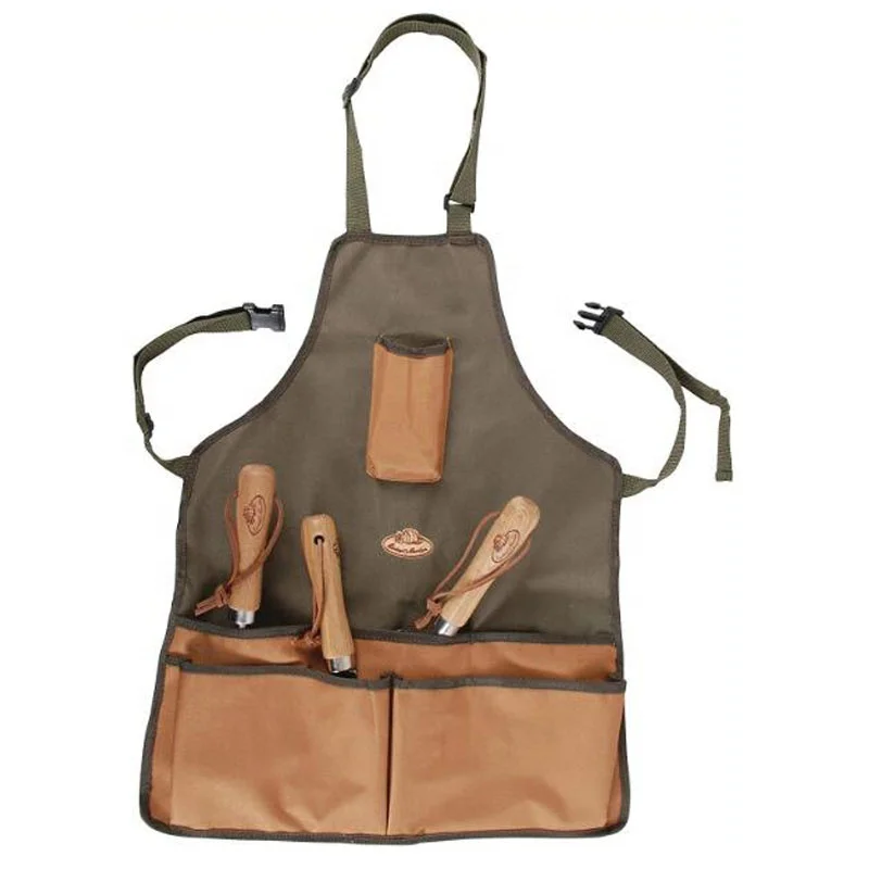 Custom Waterproof Polyester Working Kitchen Cobbler Apron,garden Tool Apron